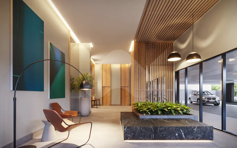 Croma - Apartamento com 68,26 m², em Bigorrilho — foto 3