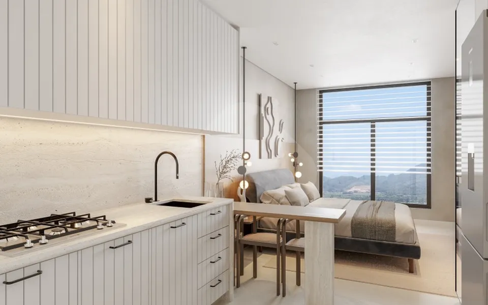 Costa Serenità - Studio com 26 m², em Balneário Perequê — foto 24