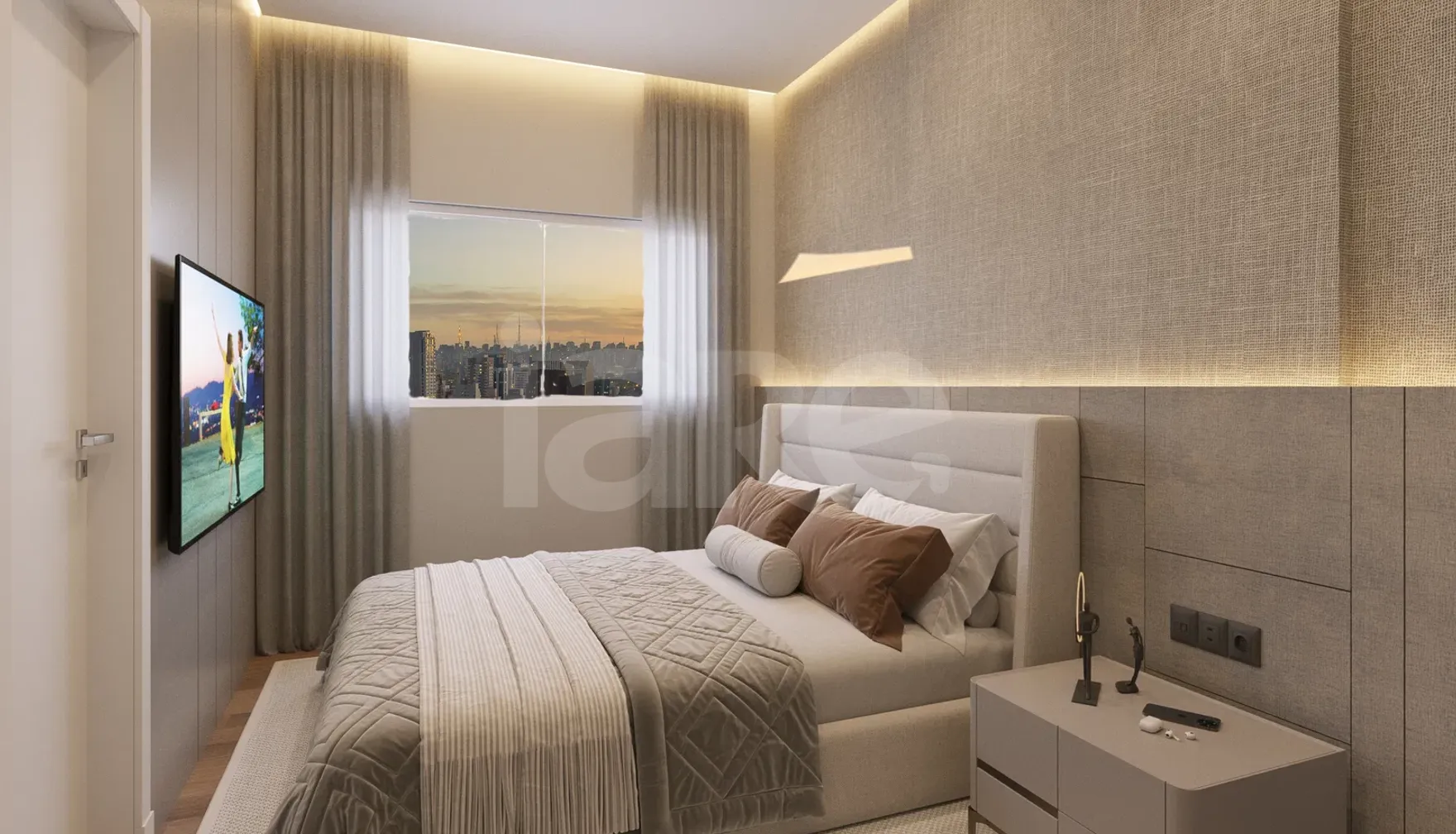 Skypark Tower - Apartamento com 54 m², em Perequê — foto 9