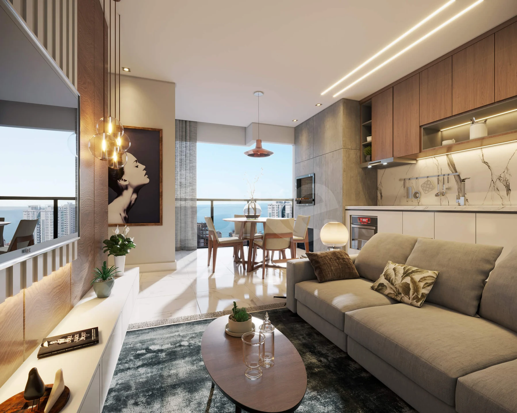 Andover Residence - Apartamento com 60,03 m², em Morretes — foto 2