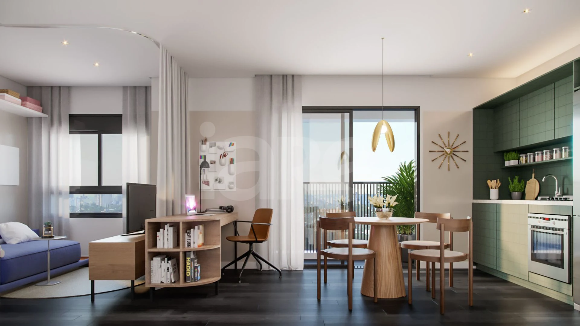 AD 330 - Apartamento com 45,88 m², em Santo Amaro — foto 2