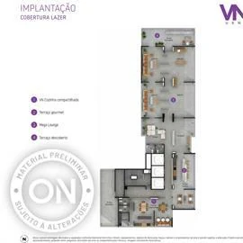 Planta — Implantaçãp lazer 2