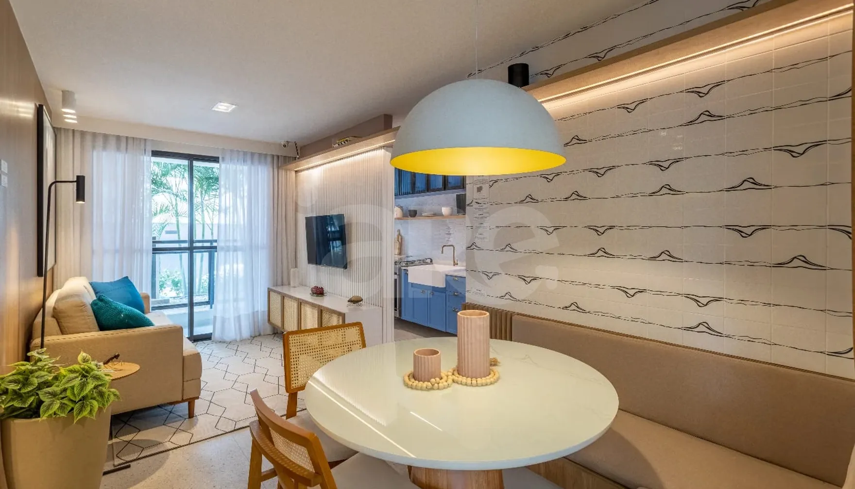 Orla Recreio Reserva - Apartamento com 55,47 m², em Recreio dos Bandeirantes — foto 2