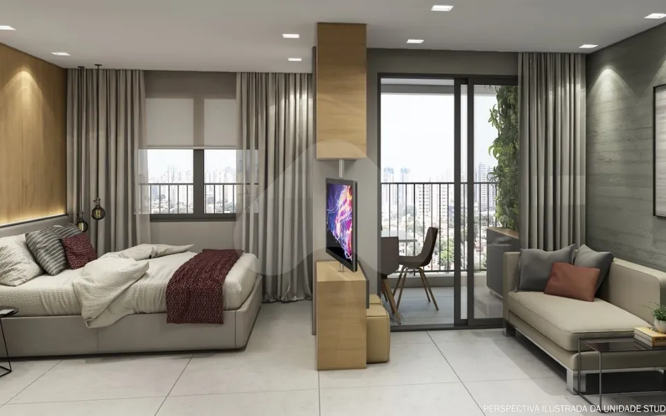 Lucky Praça Sílvio Romero - Apartamento com 34,09 m², em Tatuapé — foto 2