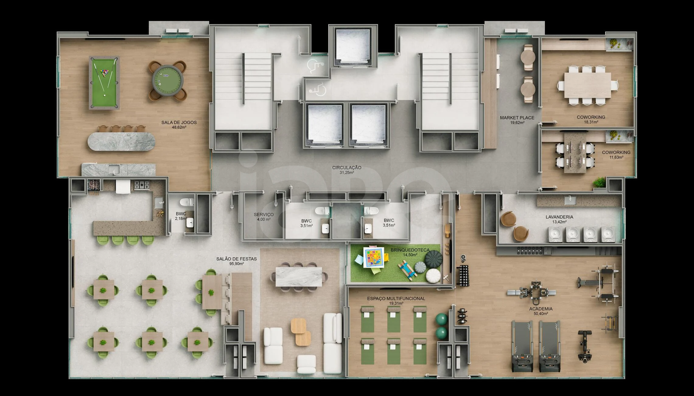 Planta — Pavimento 34