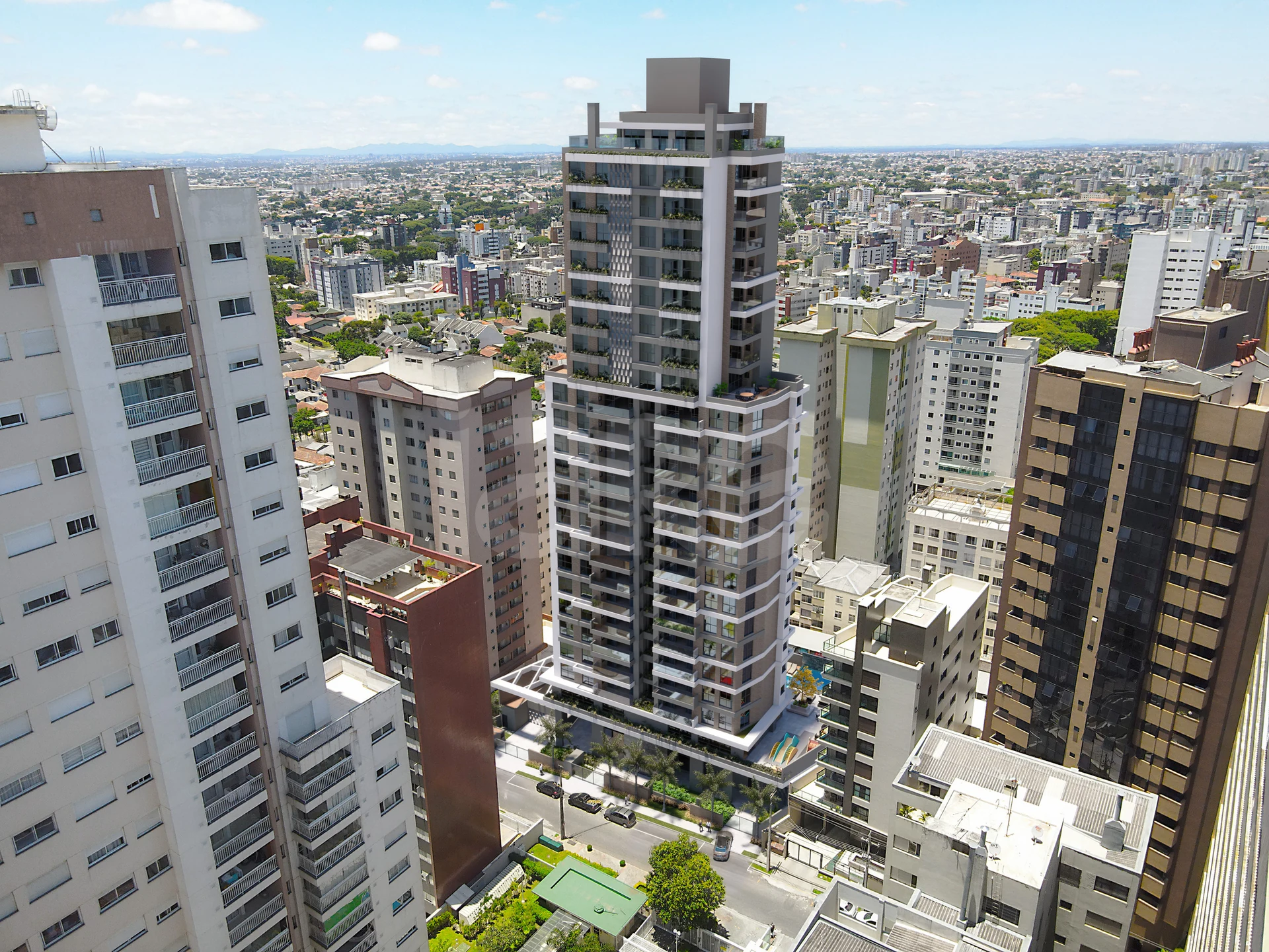 Edifício Greca Tower - Apartamento com 202,19 m², em Água Verde — foto 1