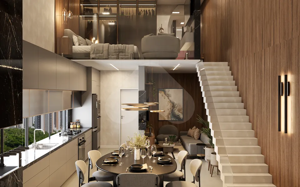 Interlagos - Apartamento com 34,57 m², em Balneário Perequê — foto 7