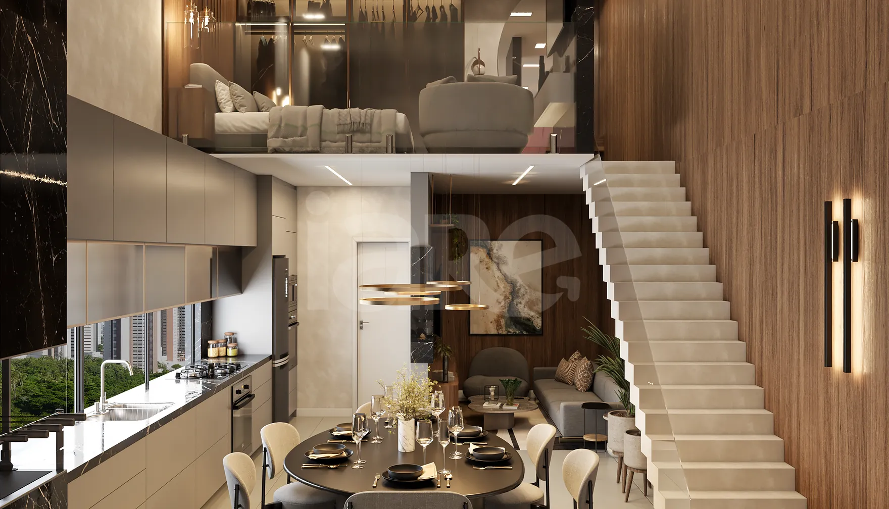 Interlagos - Apartamento com 74,82 m², em Balneário Perequê — foto 3