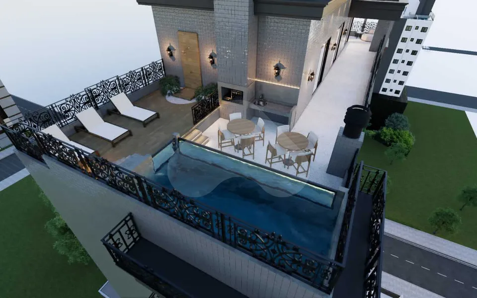 Versace - Apartamento com 90,6 m², em Zona Nova — foto 9