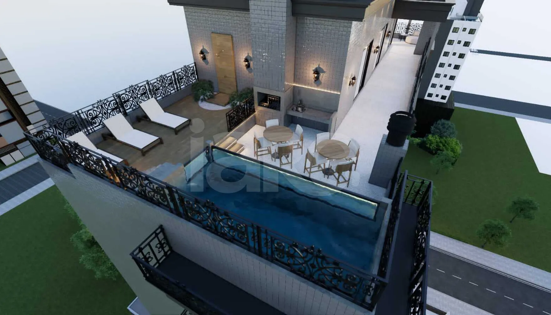 Versace - Apartamento com 91,39 m², em Zona Nova — foto 9