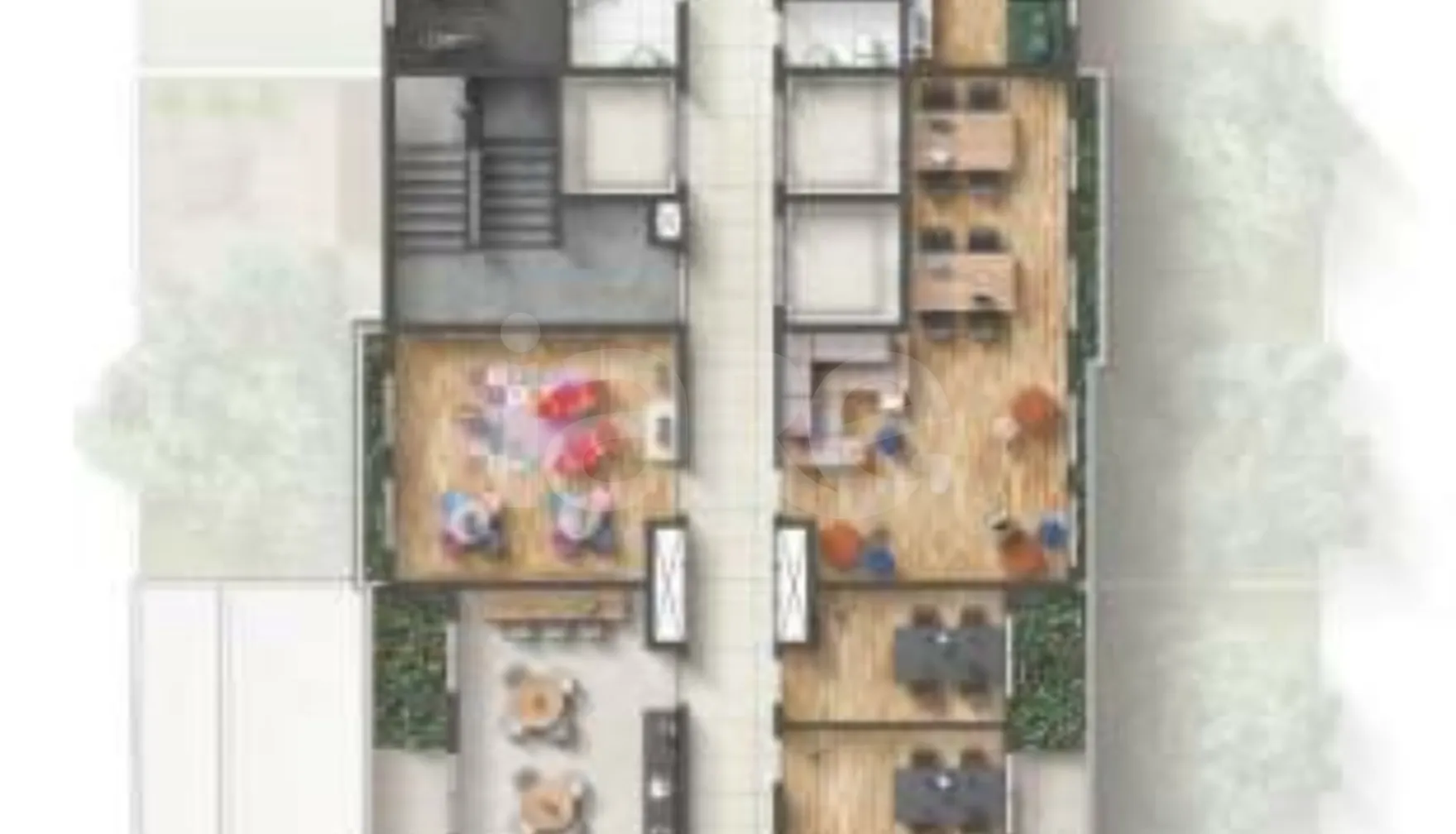 Planta — Pavimento rooftop