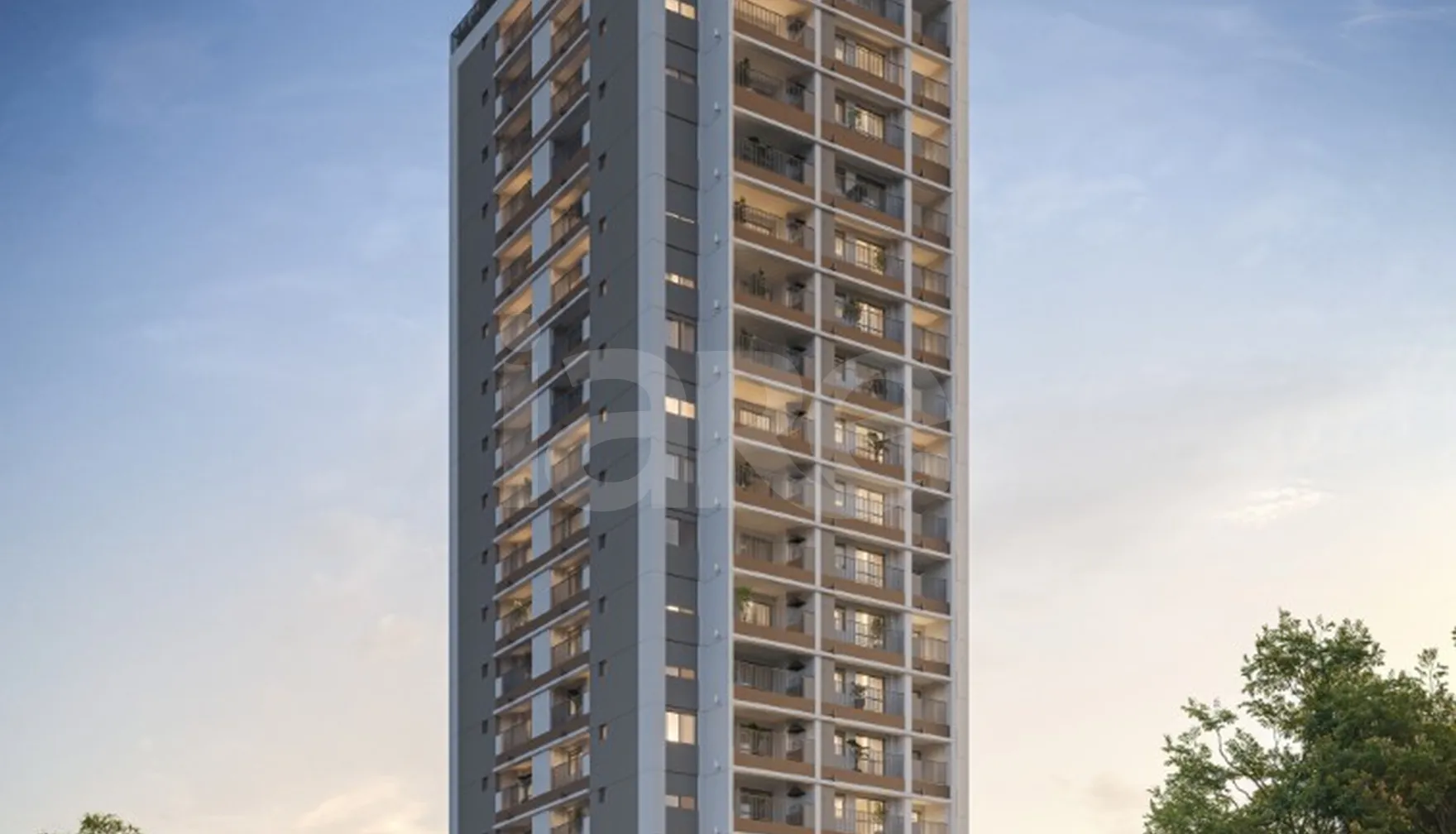 Way Guilhermina by Diálogo - Garden com 53,07 m², em Vila Guilhermina — foto 1