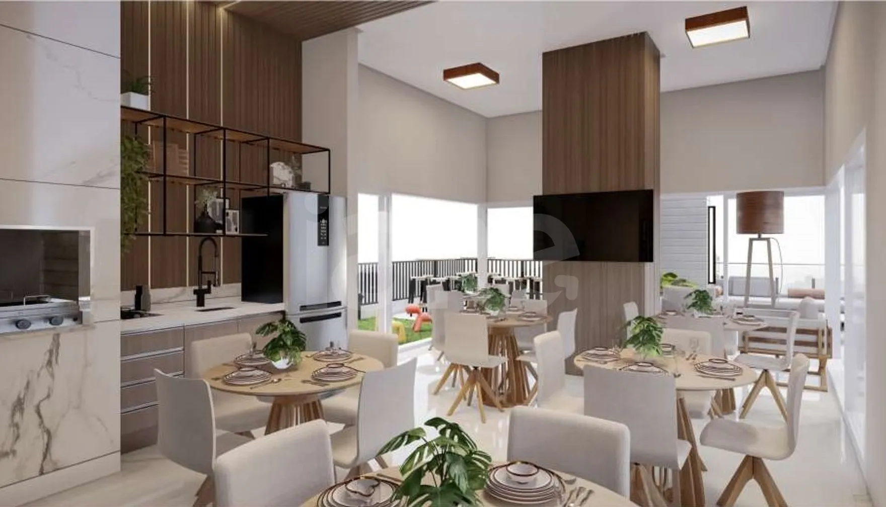 Giulia Palace - Apartamento com 53,3 m², em Zona Nova — foto 5