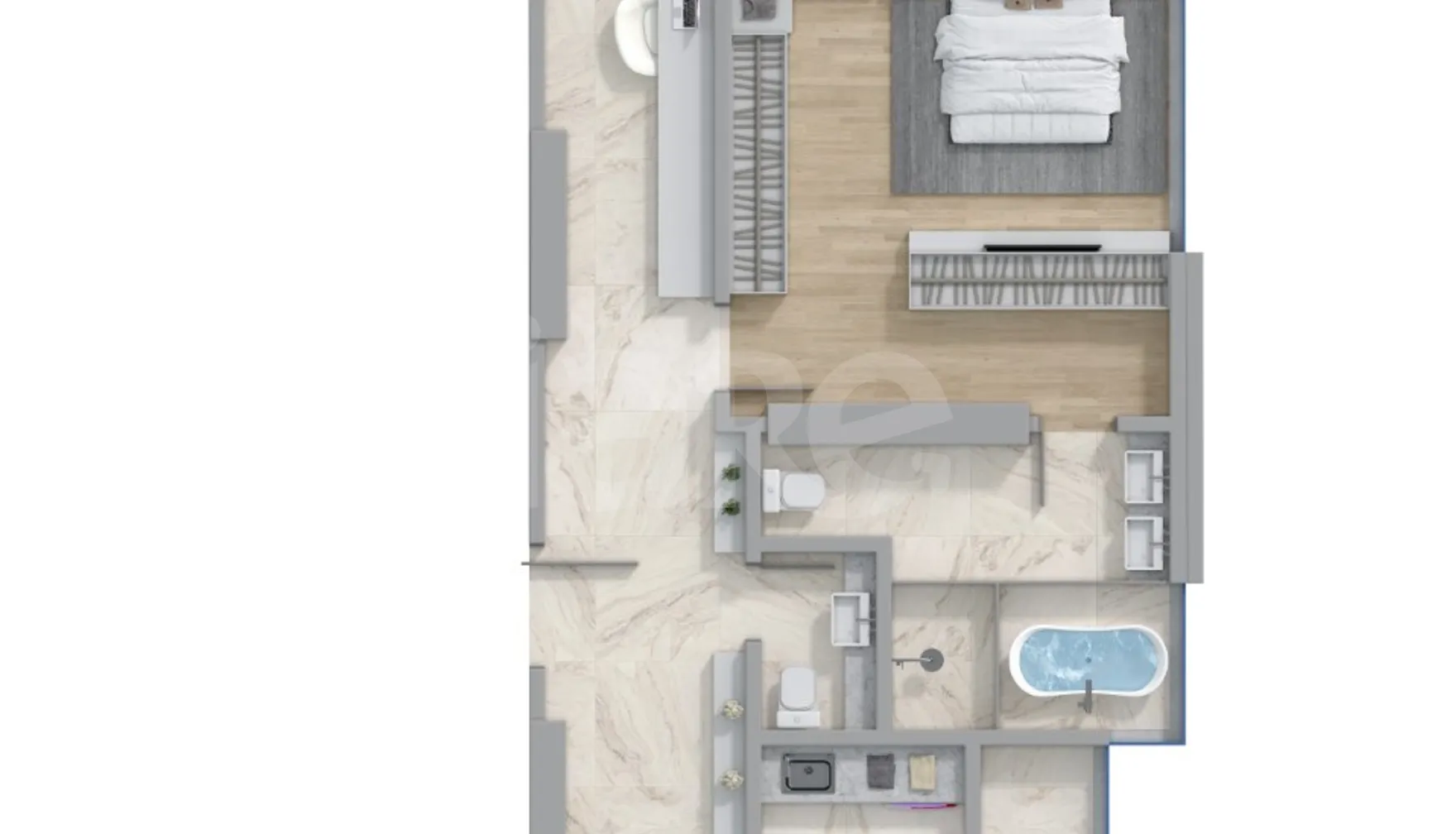 Planta — Apartamento 192,55 m²