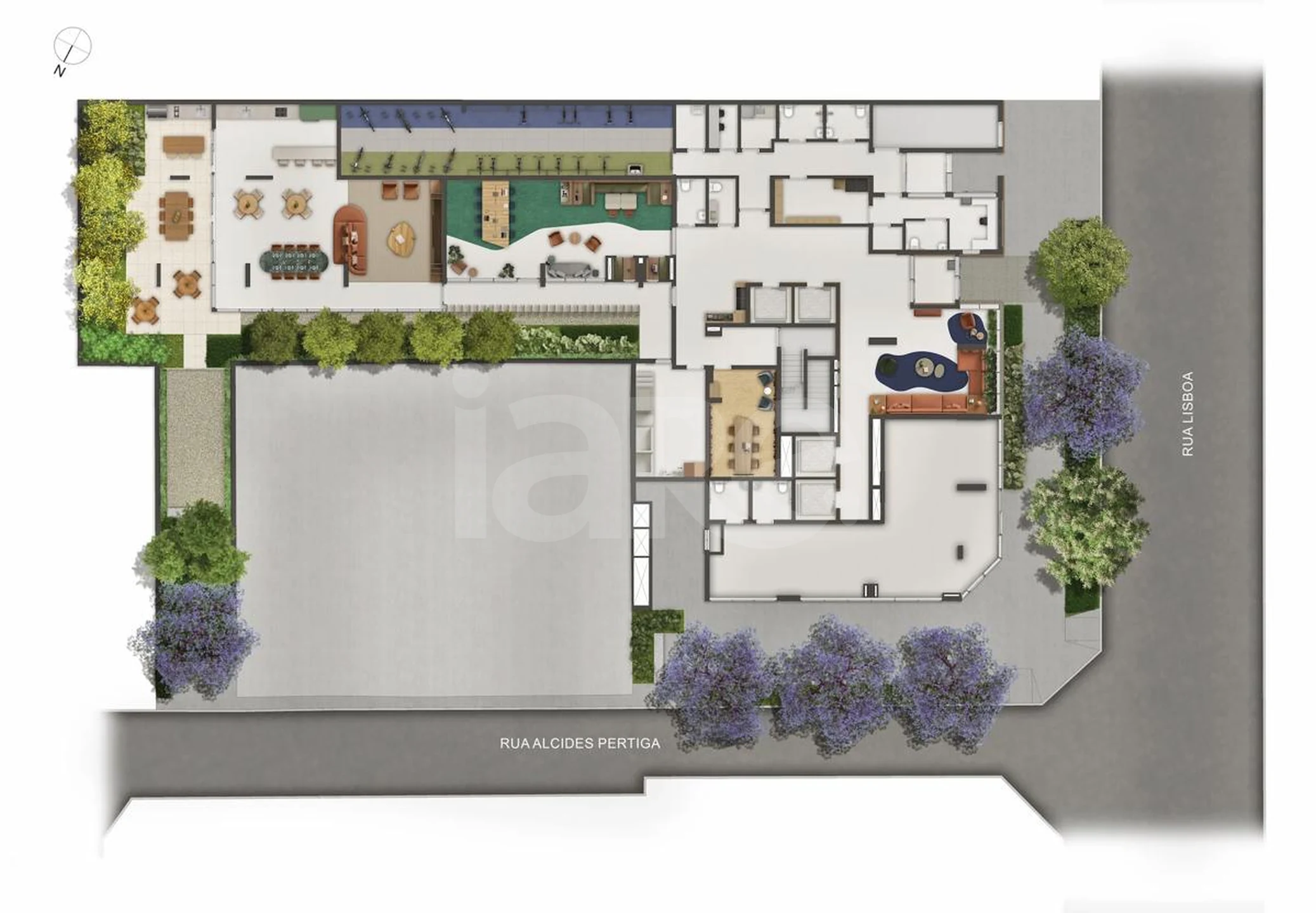Planta — Pavimento térreo