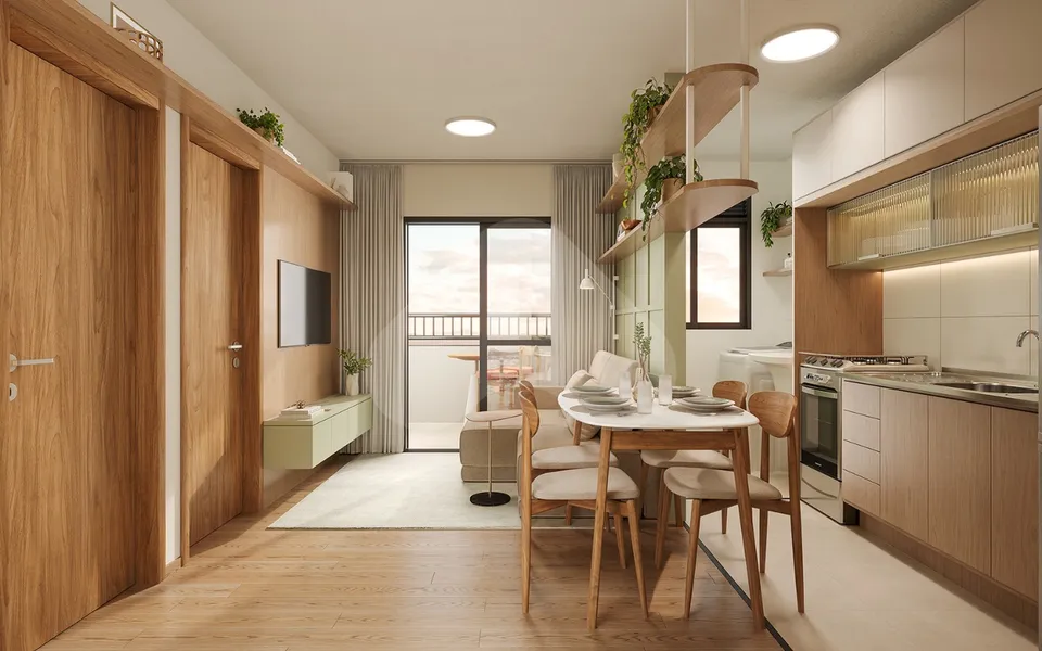 Caminho dos Alecrins - Apartamento com 43,06 m², em Jardim Santa Inês II — foto 14