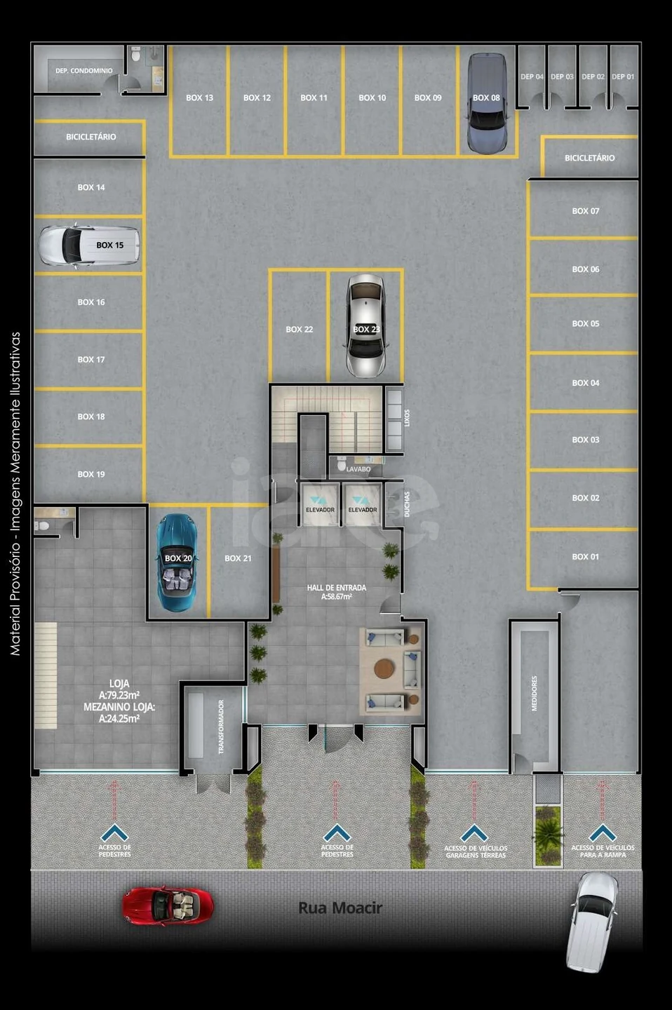Planta — Pavimento térreo