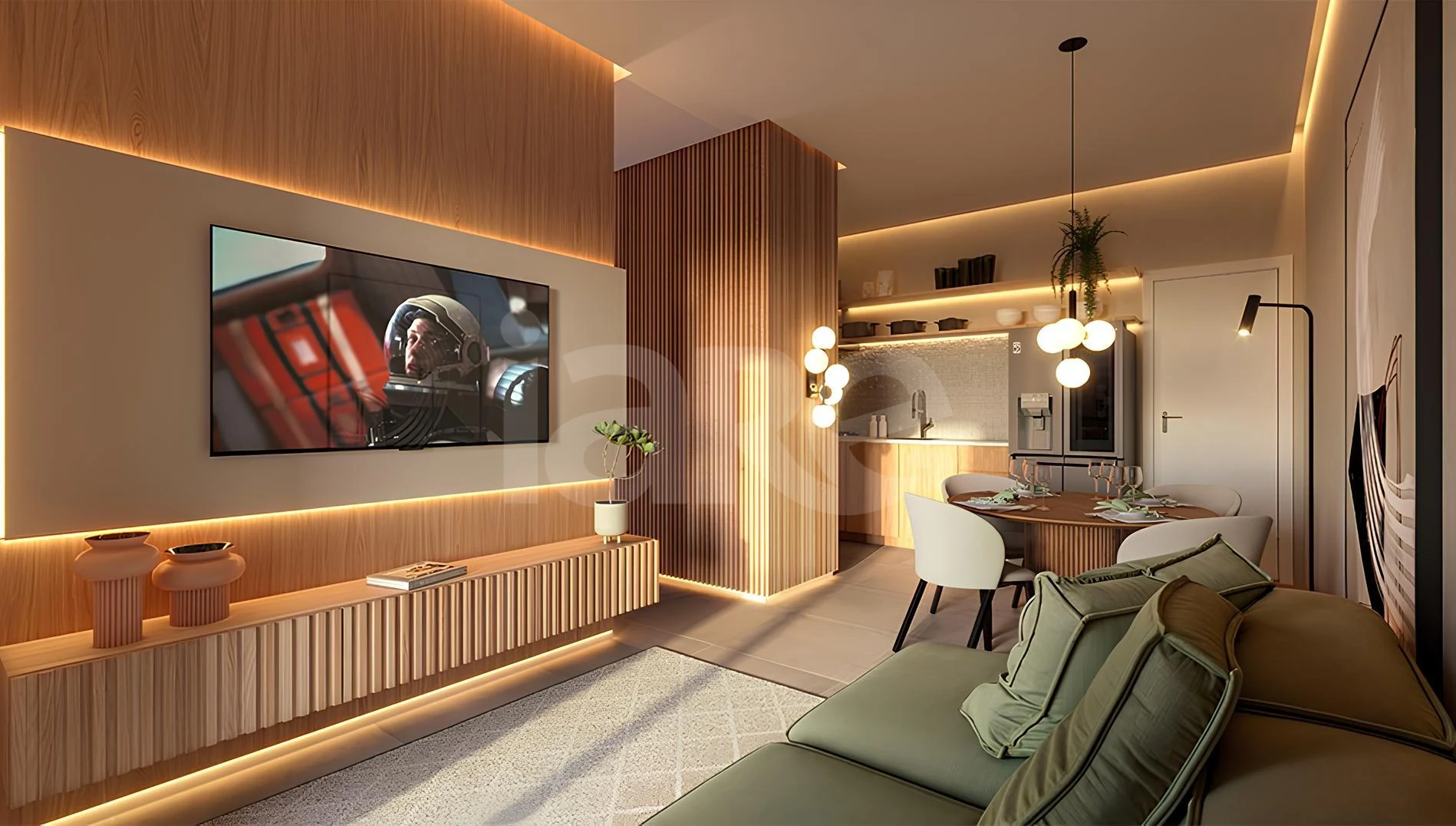 New York - Apartamento com 70 m², em Morretes — foto 4
