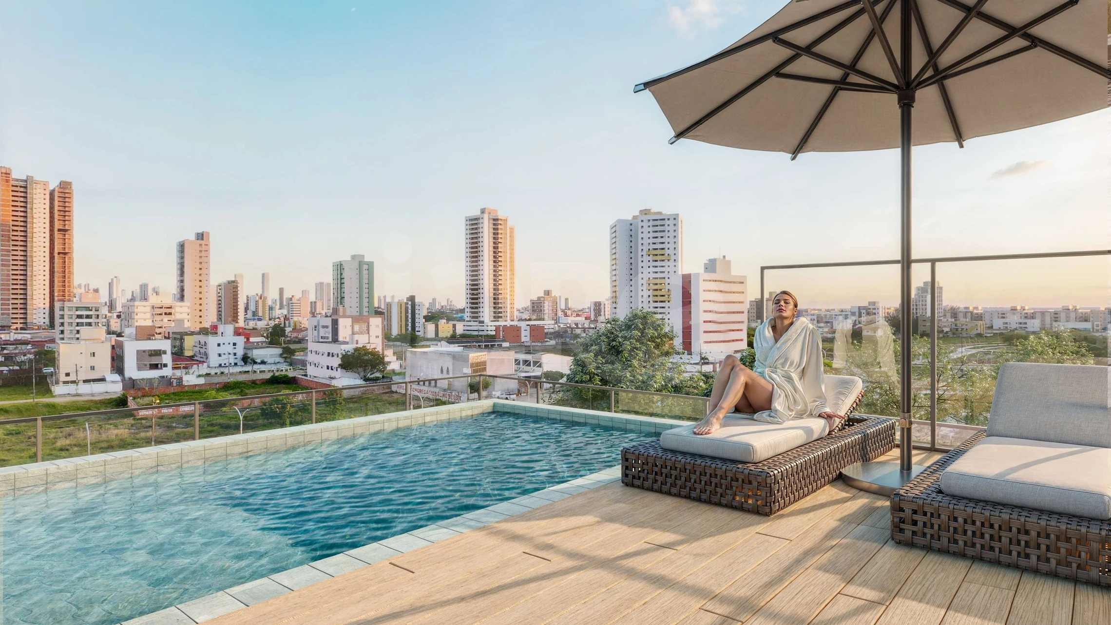 Park View - Studio com 16,26 m², em Aeroclube — foto 4