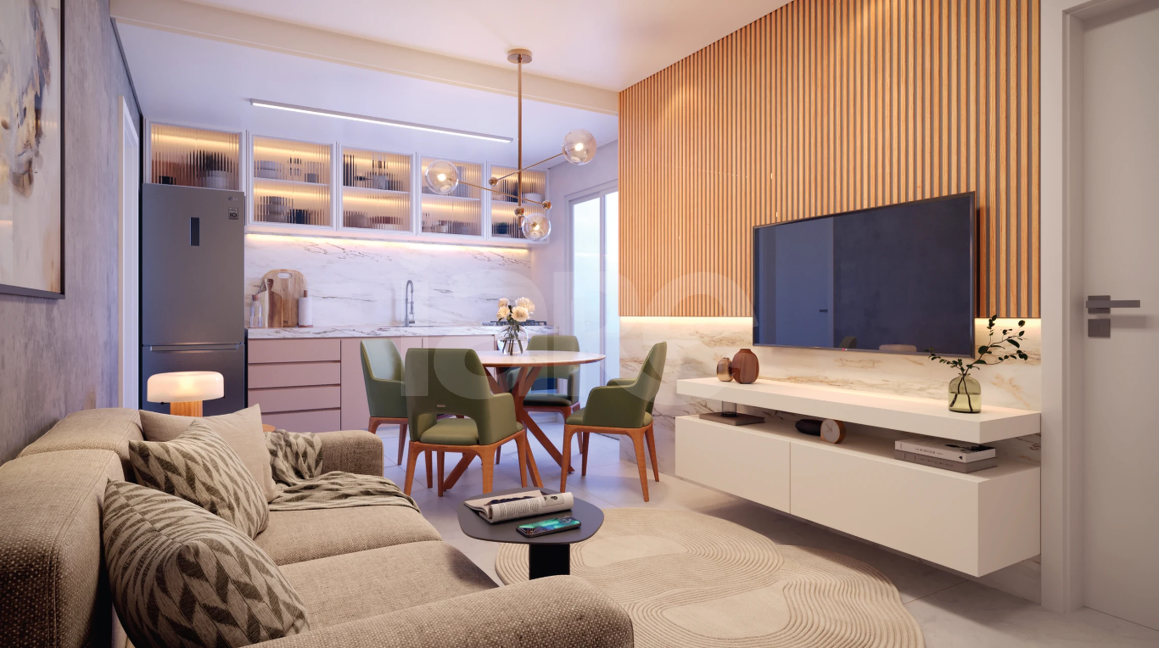 Grand Spazio - Garden com 40,94 m², em Ponte Grande — foto 2
