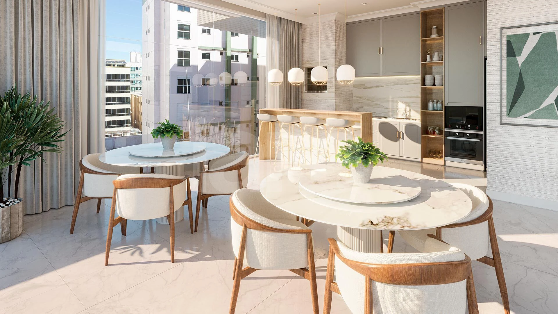 Horizon Palace - Garden com 262,75 m², em Meia Praia — foto 10