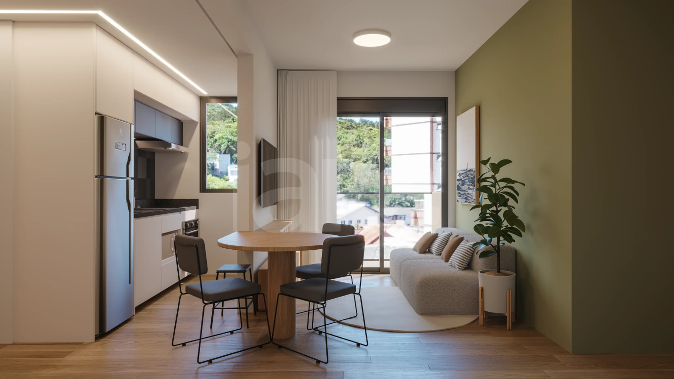 Parkside Itacorubi - Apartamento com 45,29 m², em Itacorubi — foto 5