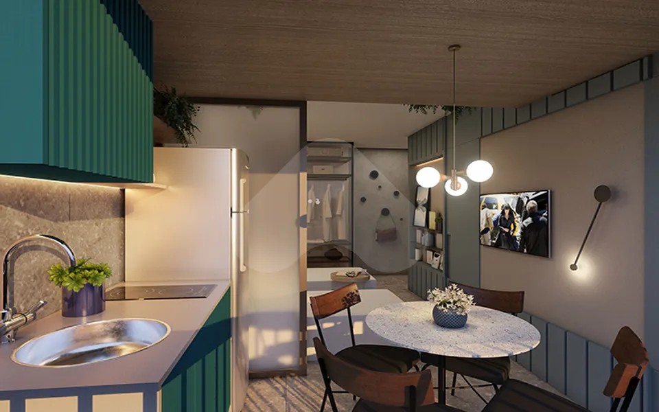 W Be Perdizes - Studio com 17,46 m², em Perdizes — foto 3
