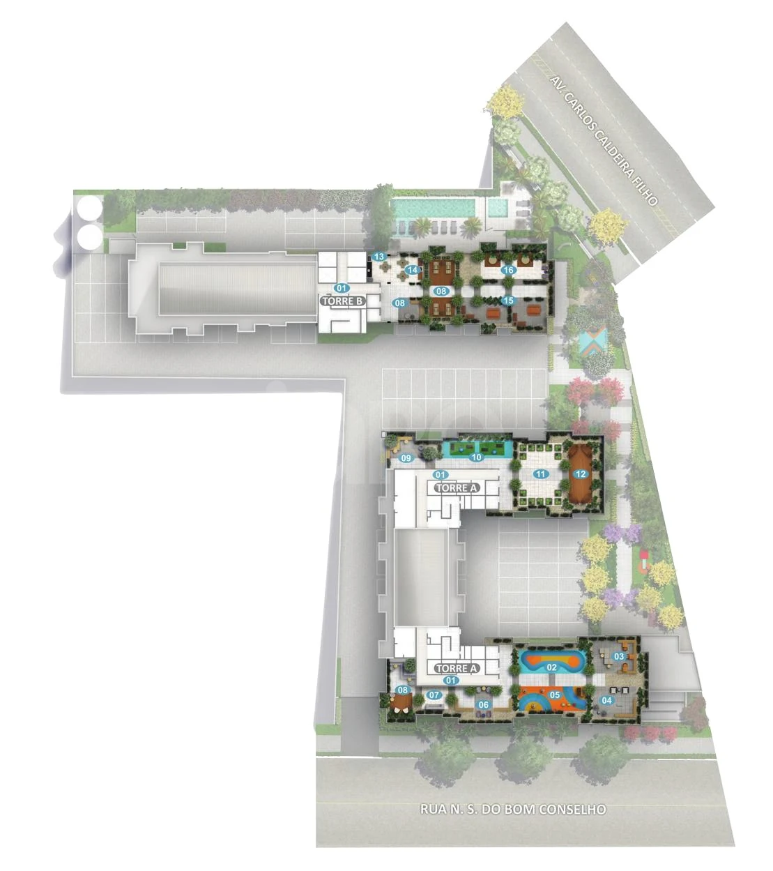 Planta — Pavimento rooftop