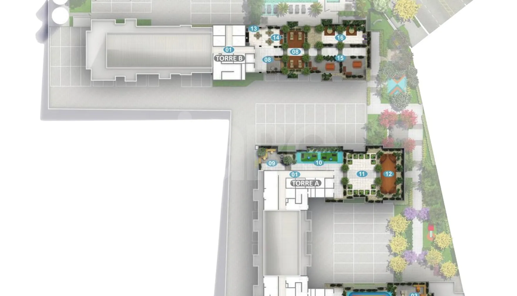Planta — Pavimento rooftop