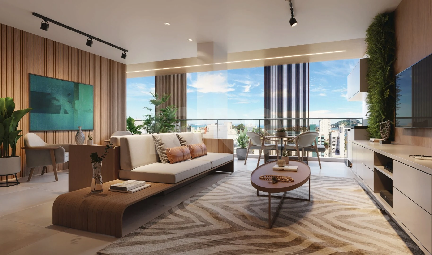 Ventanas - Apartamento com 110,11 m², em Praia do Canto — foto 2