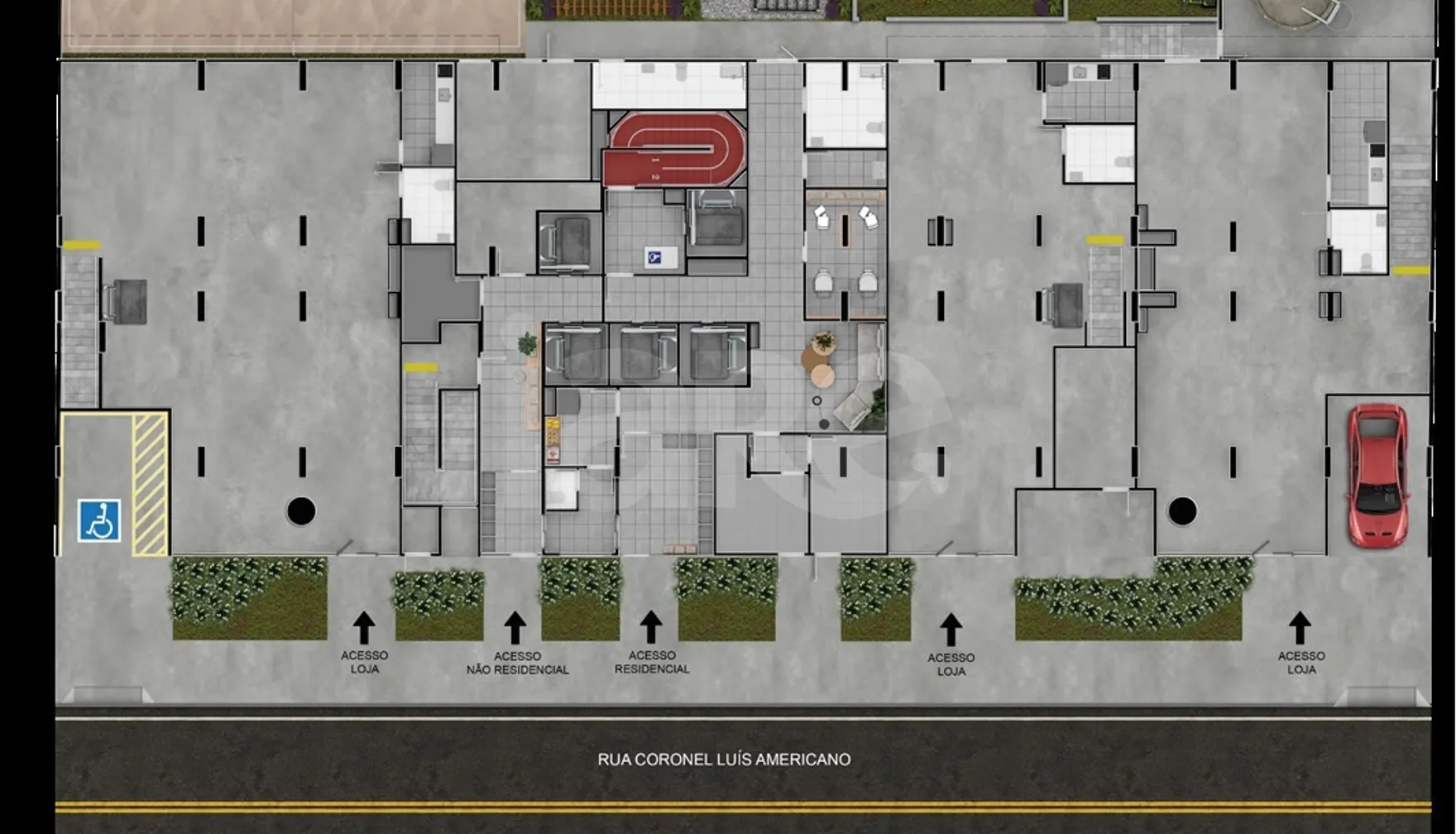 Planta — Pavimento térreo