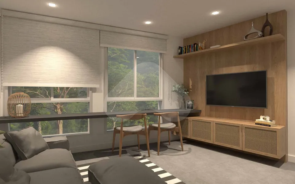Gloria del'art Coliving - Studio com 36,34 m², em Glória — foto 13