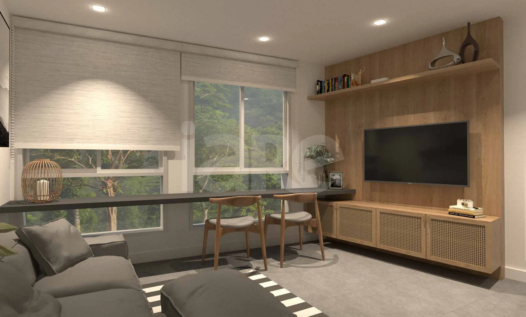 Gloria del'art Coliving - Studio com 52,47 m², em Glória — foto 3