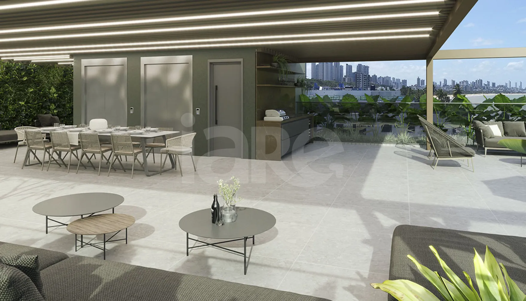 Jardins Al Mare - Apartamento com 44,98 m², em Cabo Branco — foto 13