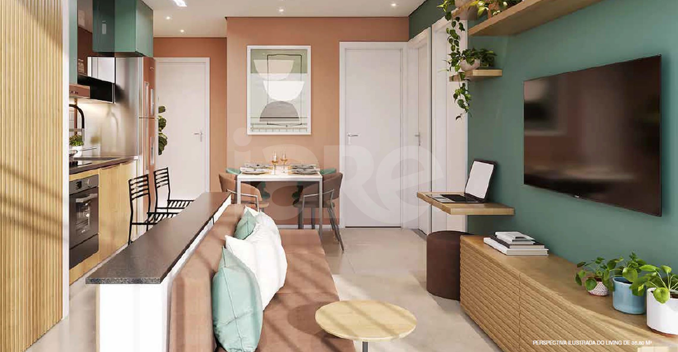 Griffe Club Sapopemba - Apartamento com 36,52 m², em Vila Bancária — foto 2