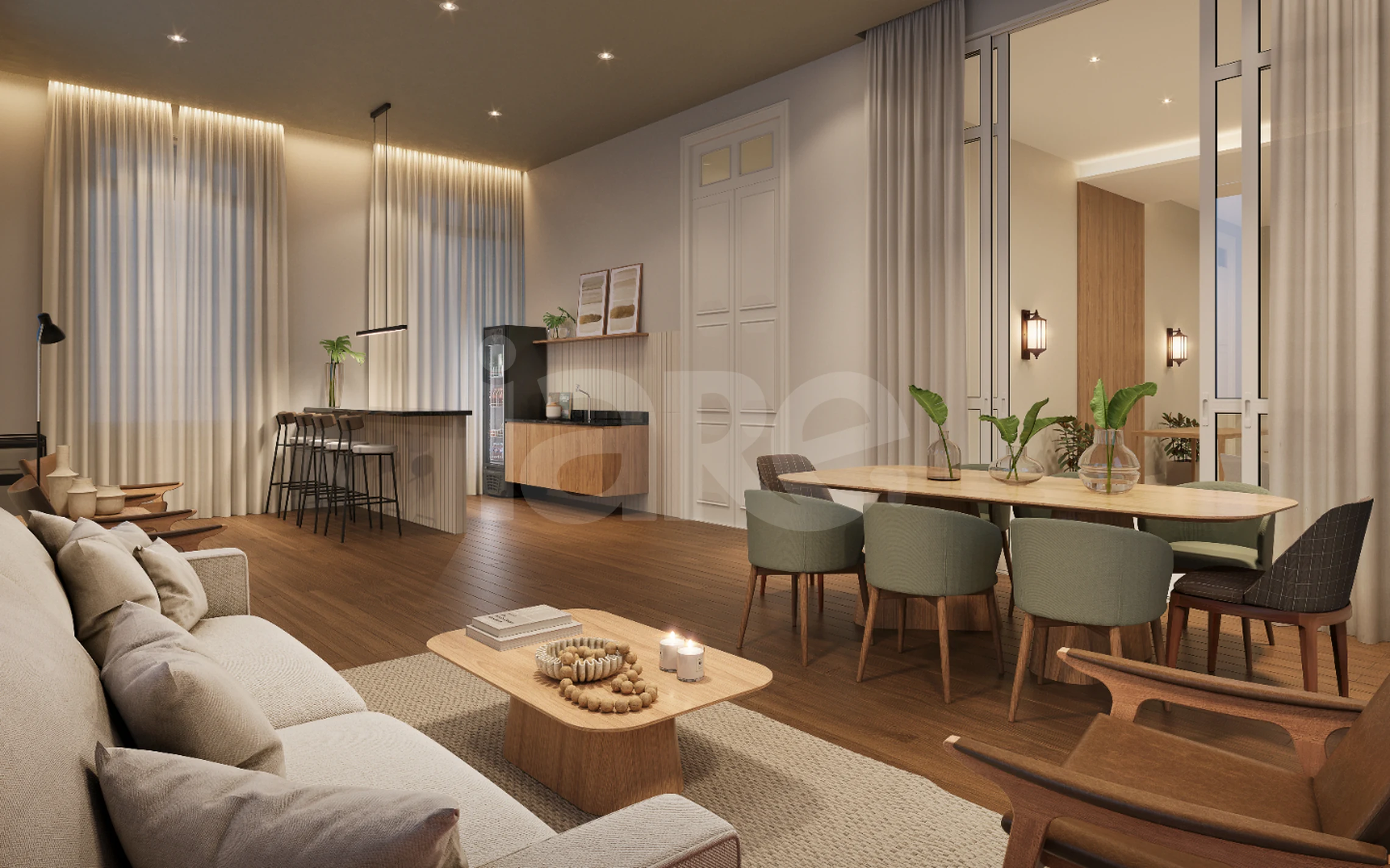 Luzes do Rio Lamparina - Apartamento com 38 m², em São Cristóvão — foto 2