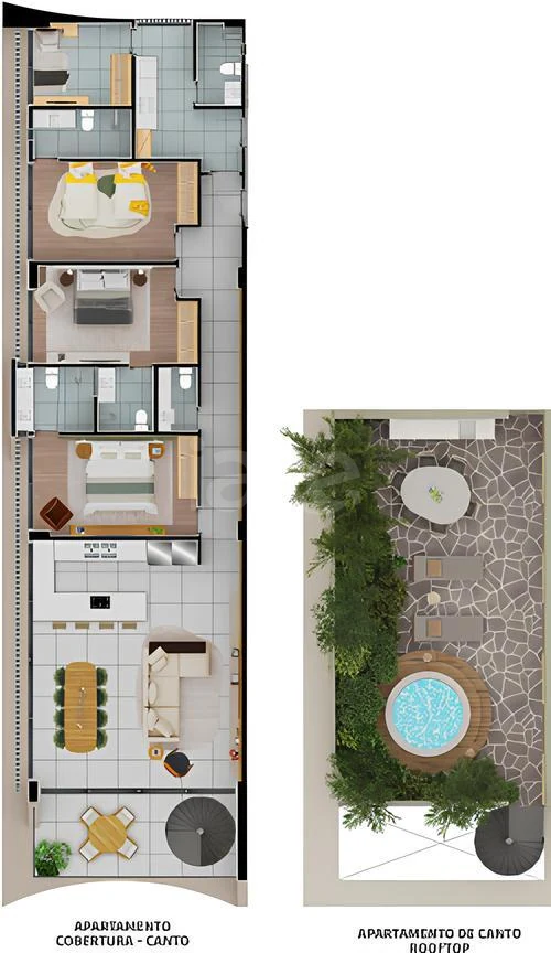 Planta — Pavimento 7