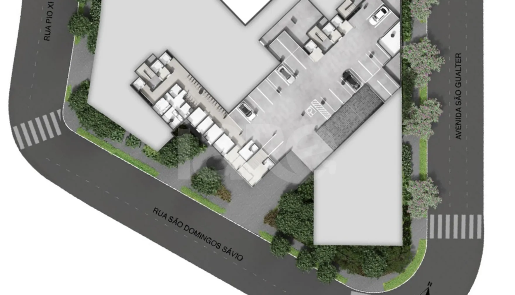 Planta — Pavimento subsolo