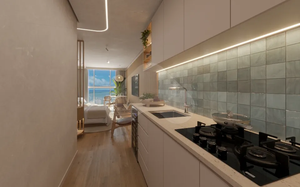 Porto Mare Suítes - Studio com 25,13 m², em Intermares — foto 29