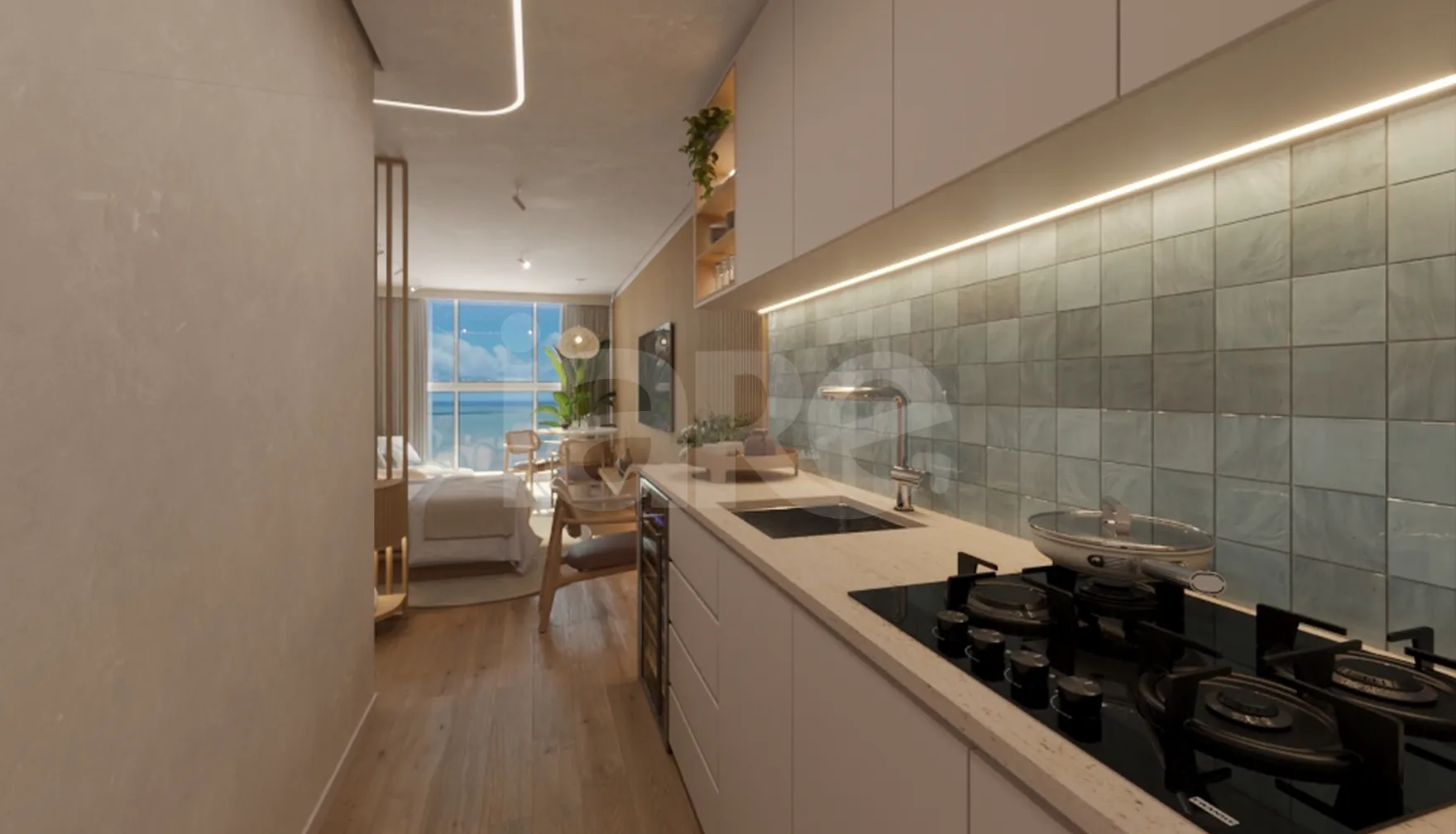 Porto Mare Suítes - Studio com 26,95 m², em Intermares — foto 3