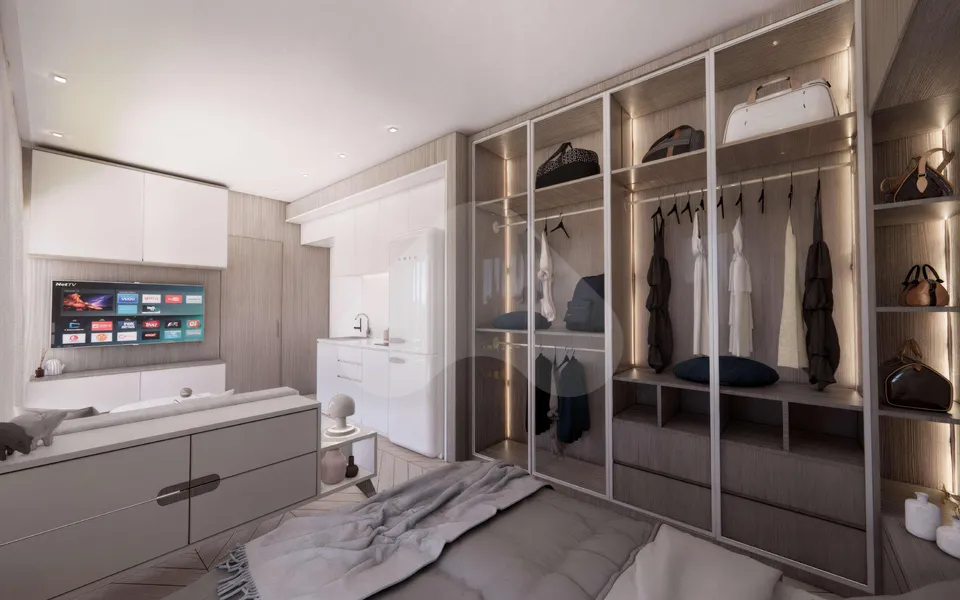 Windy City - Studio com 26,28 m², em Rebouças — foto 11