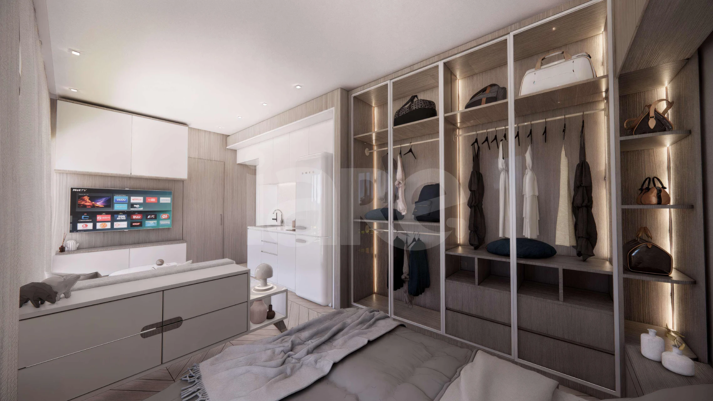 Windy City - Studio com 26,28 m², em Rebouças — foto 4