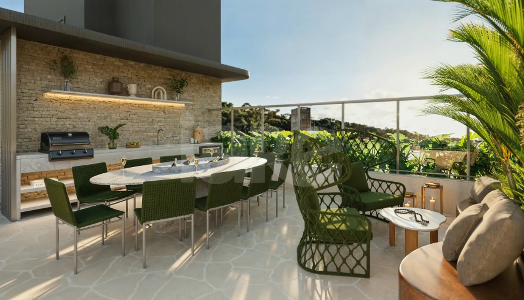 Soleil - Garden com 31,65 m², em Cabo Branco — foto 13