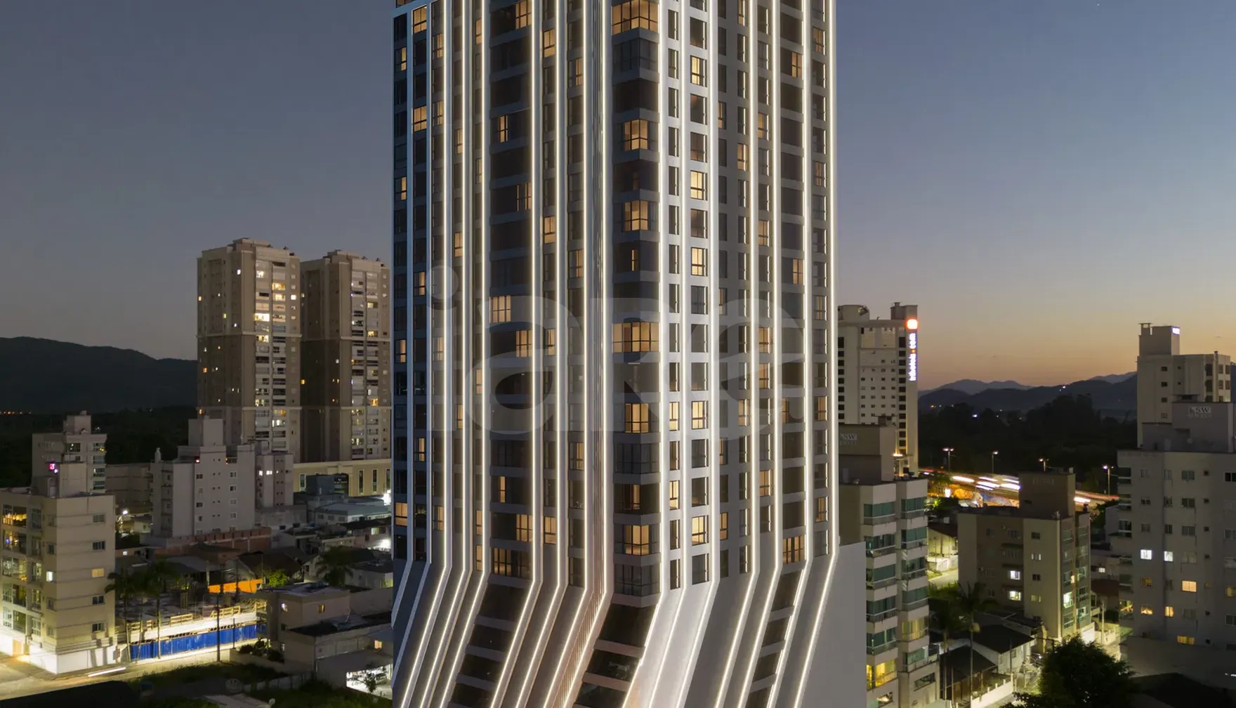 Loyal Tower Flats - Apartamento com 45,05 m², em Meia Praia — foto 4