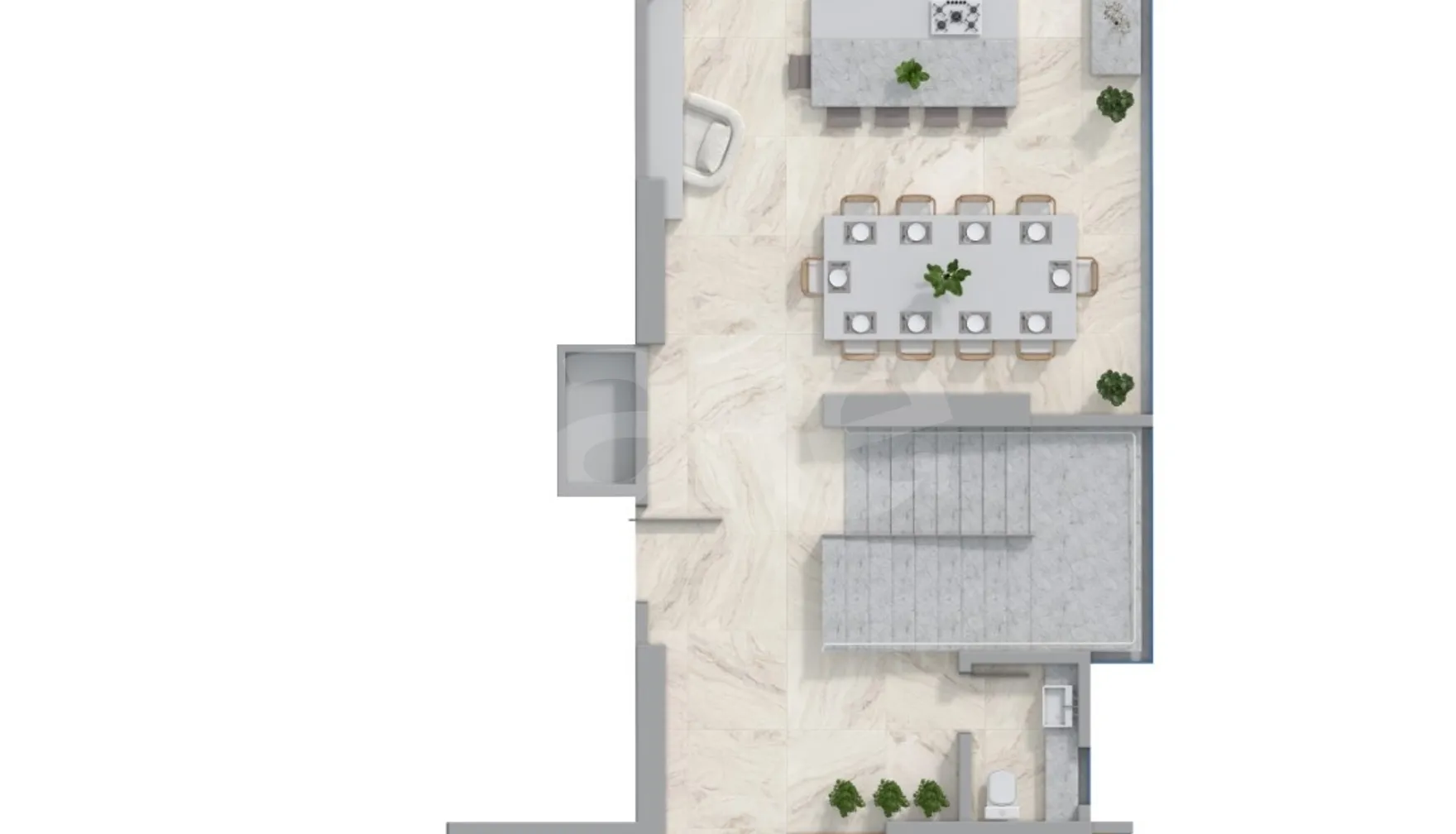 Planta — Apartamento 342,6 m²
