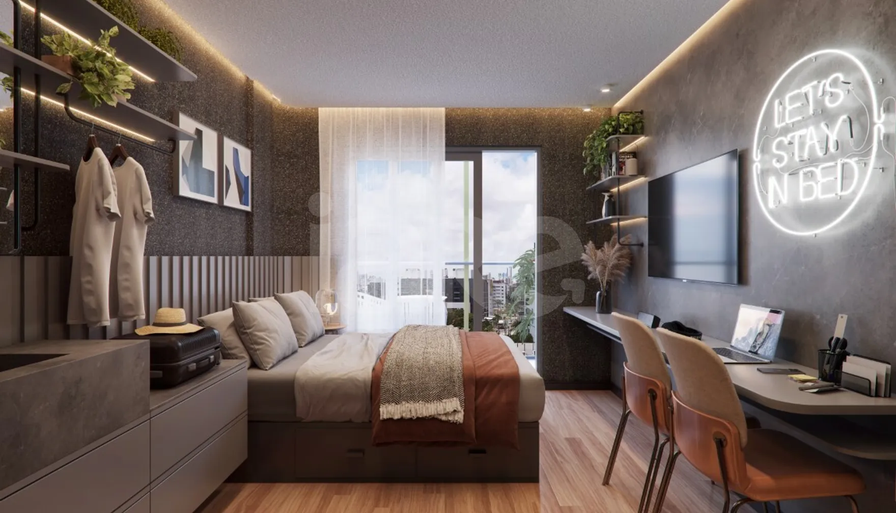 Get A Way - Studio com 28,5 m², em Tambaú — foto 4