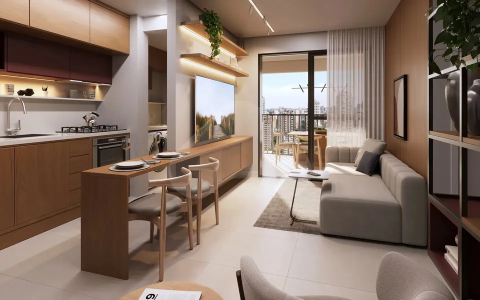Urbanpark Aclimação - Apartamento com 34,24 m², em Aclimação — foto 2