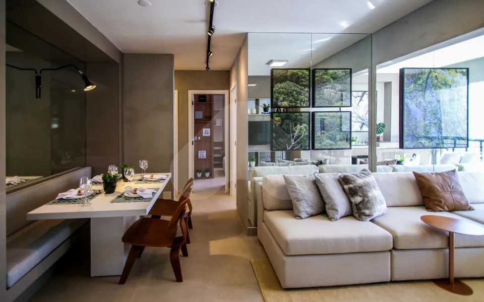 Ext Praça Morumbi - Apartamento com 58,11 m², em Morumbi — foto 2