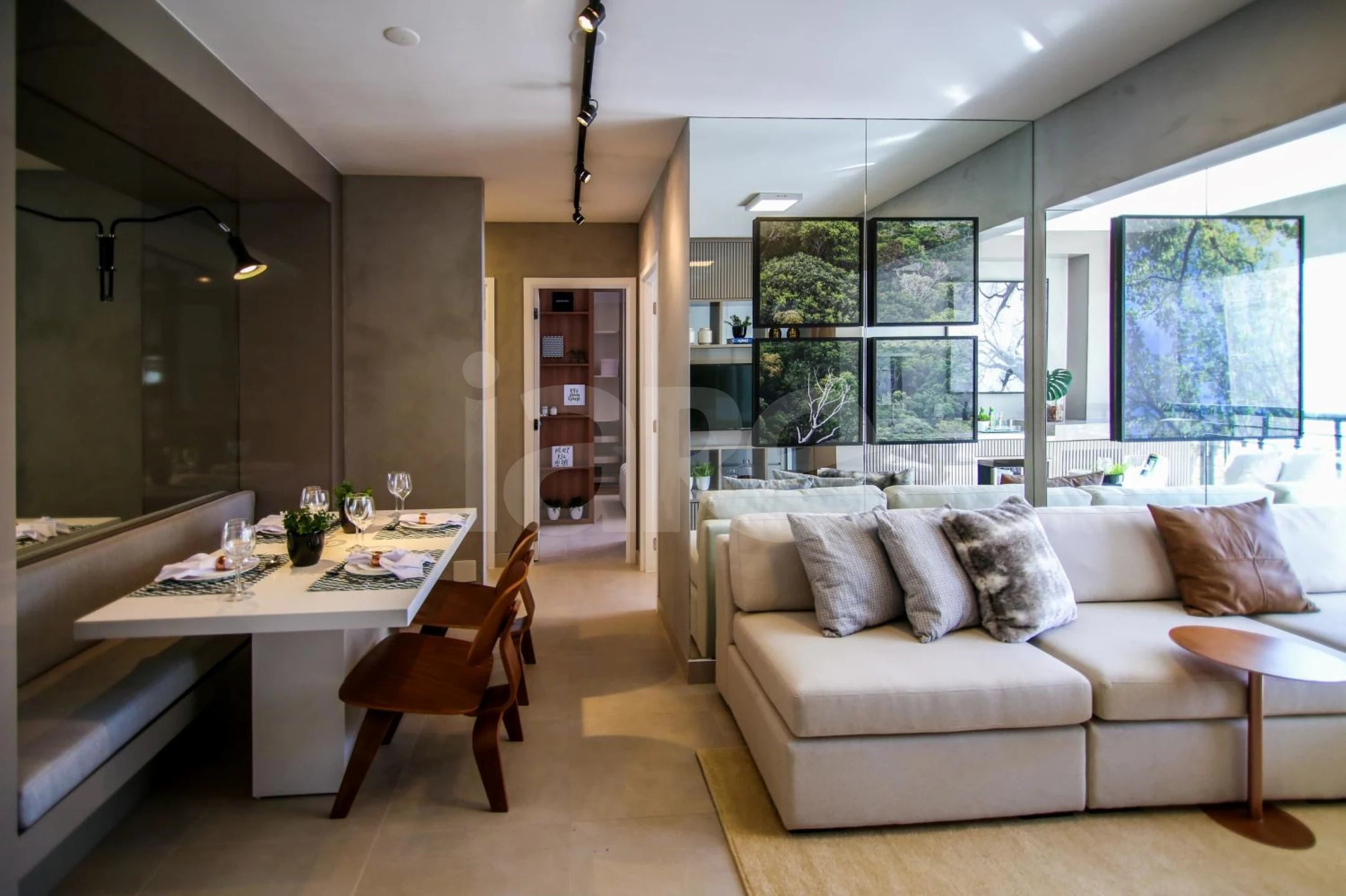 Ext Praça Morumbi - Apartamento com 58,11 m², em Morumbi — foto 2