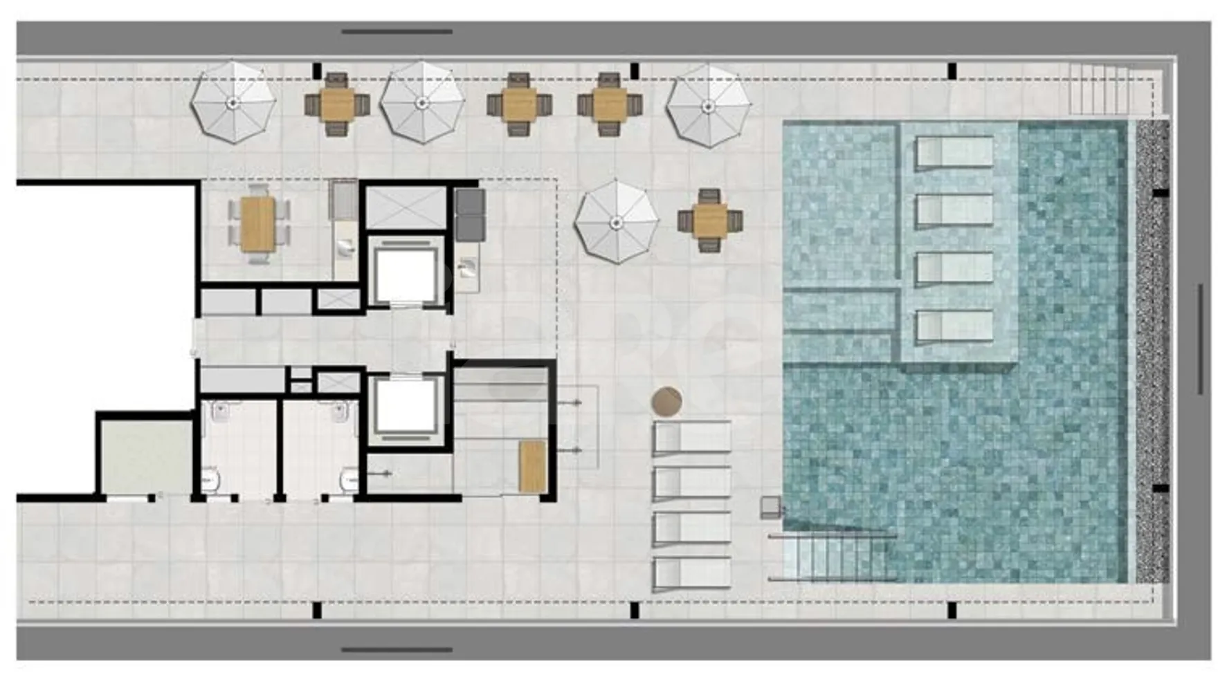 Planta — Pavimento rooftop